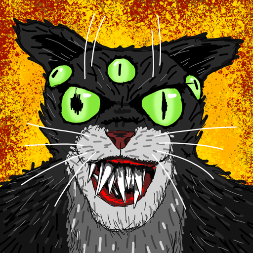Cat Fred Evil Pet. Horror game Mod