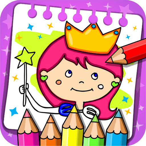 Принцессы - Книжка-раскраска Mod