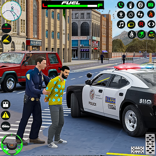 Us Police Car Parking Sim 3D Mod