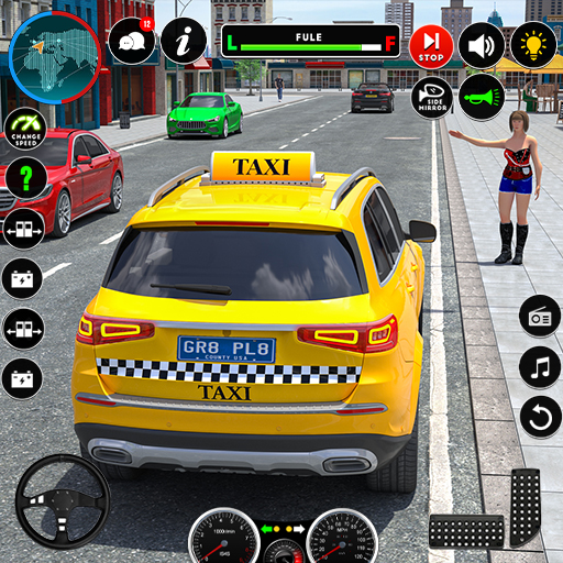 русское такси sim машина Mod