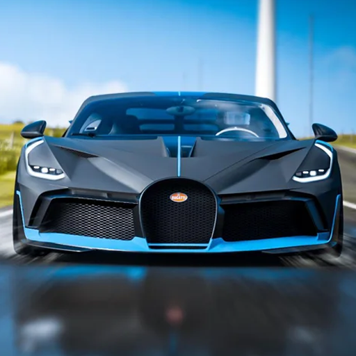 Super Car Driving Bugatti Divo Mod